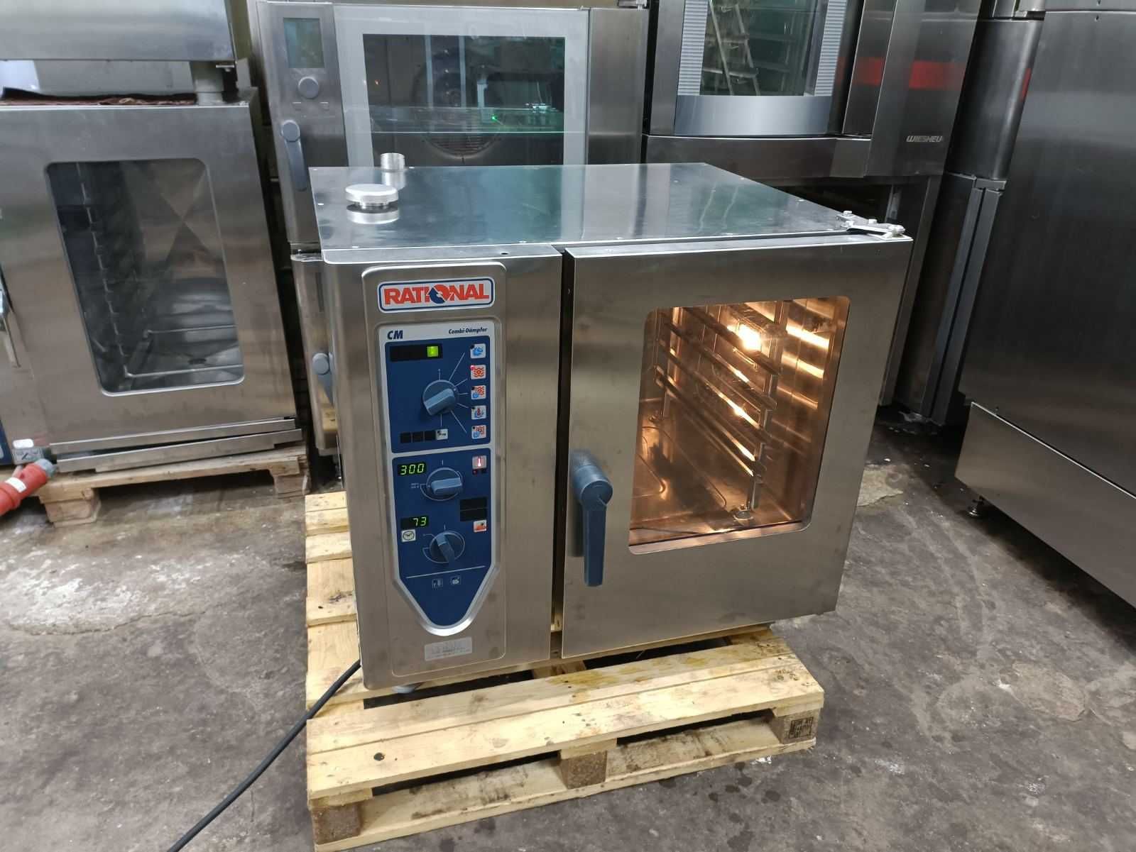 Пароконвектомат Rational CM 61, Баномат, Печь на 6 - уровней б/у