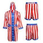 Calções Rocky Balboa Robe Sylvester Stallone Filme Creed Boxe