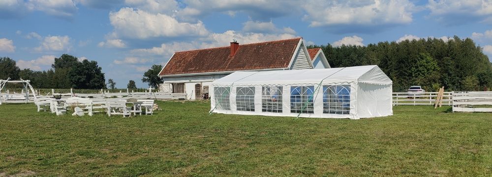 Namiot imprezowy 5 x 10 eventowy magazynowy 5x10 Altana ogrodowa Wiata