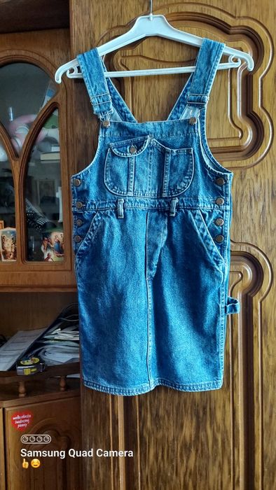 Spódnica na szelkach S