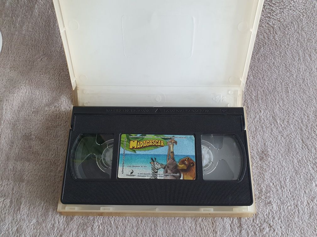 Kaseta VHS Bajka Madagaskar