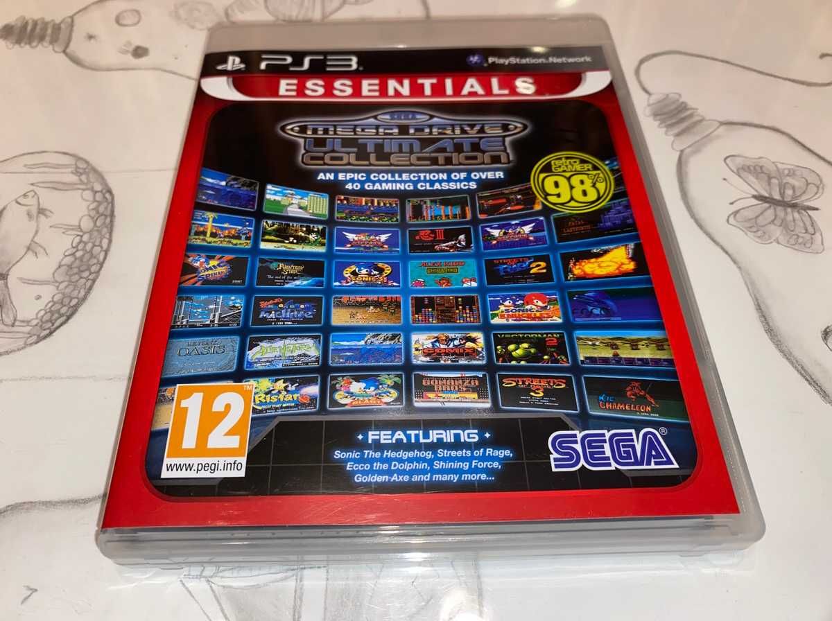 Sega Mega Drive Ps3 bez rys