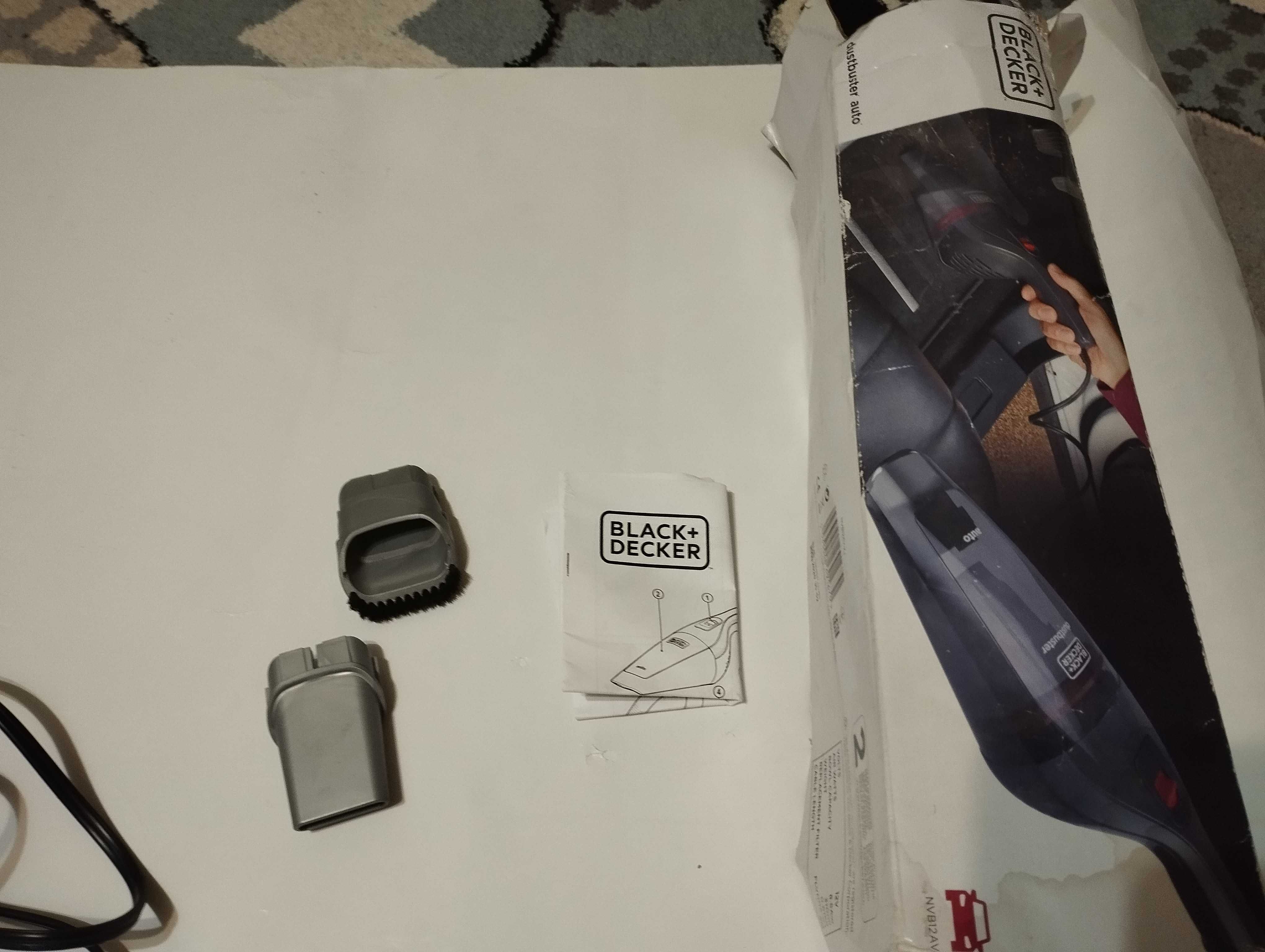 Пылесос автомобильный BLACK+DECKER NVB12AV