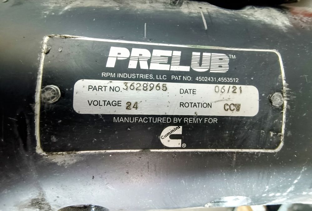 Обмотка статора стартера PRELUB REMY 3628965 (24V, CCW) для Cummins