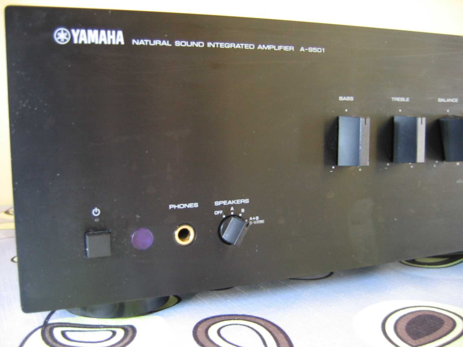 Wzmacniacz Yamaha A-S501 - czarny - jak nowy