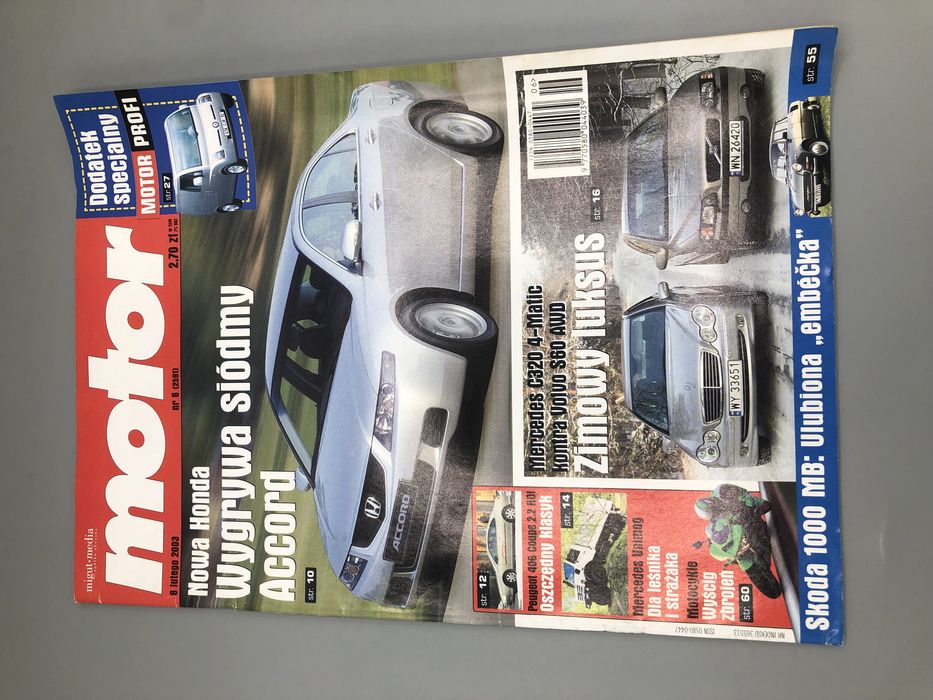 Magazyny motoryzacyjne Motor lata 2000