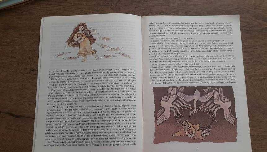 Hans Christian Andersen - Dzikie łabędzie; Słowik