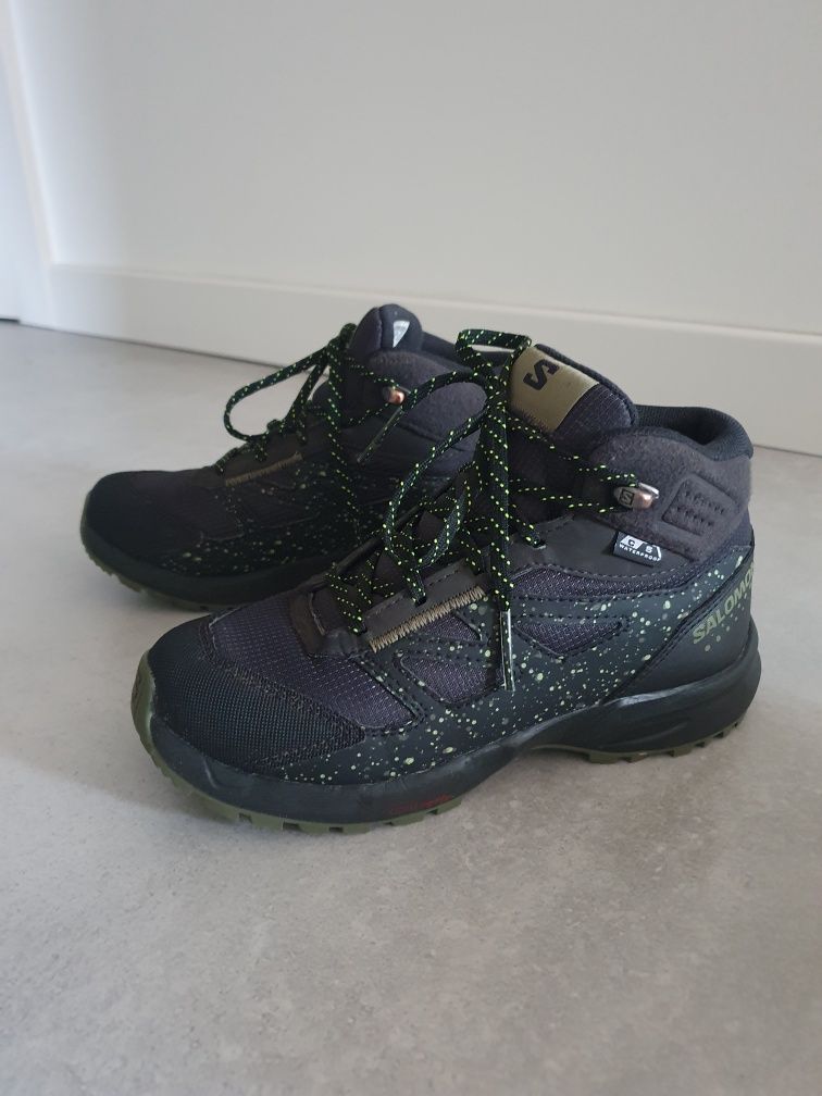 Buty Salomon r.33 jak nowe zimowe trapery