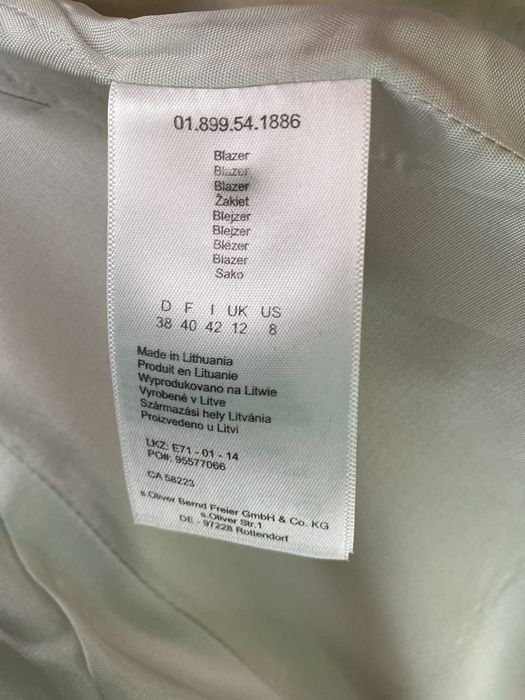 Marynarka damska wizytowa  / Sir Oliver / roz.38