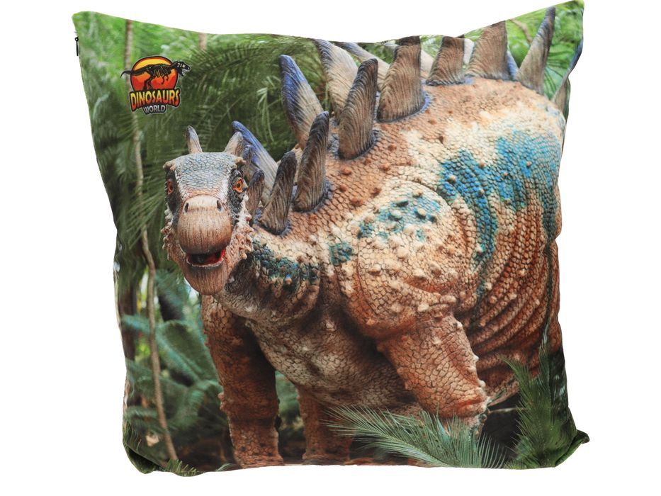 Poduszka z wypełnieniem/suwak - Prehistoric World of Dinosaurs CARMANI