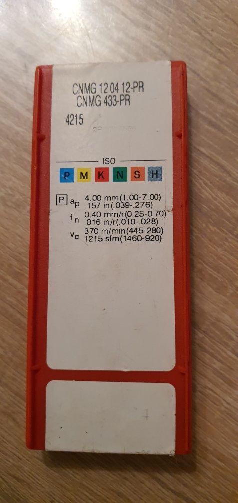 Płytki skrawające Sandvik CNMG 12 04 12-PR