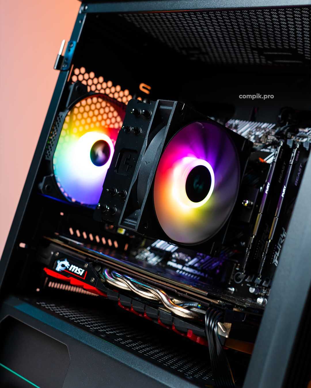 ГУЦУЛ Ryzen 5 2600/RX 470/16GB/SSD 500 комп’ютер компьютер пк ПК ссд