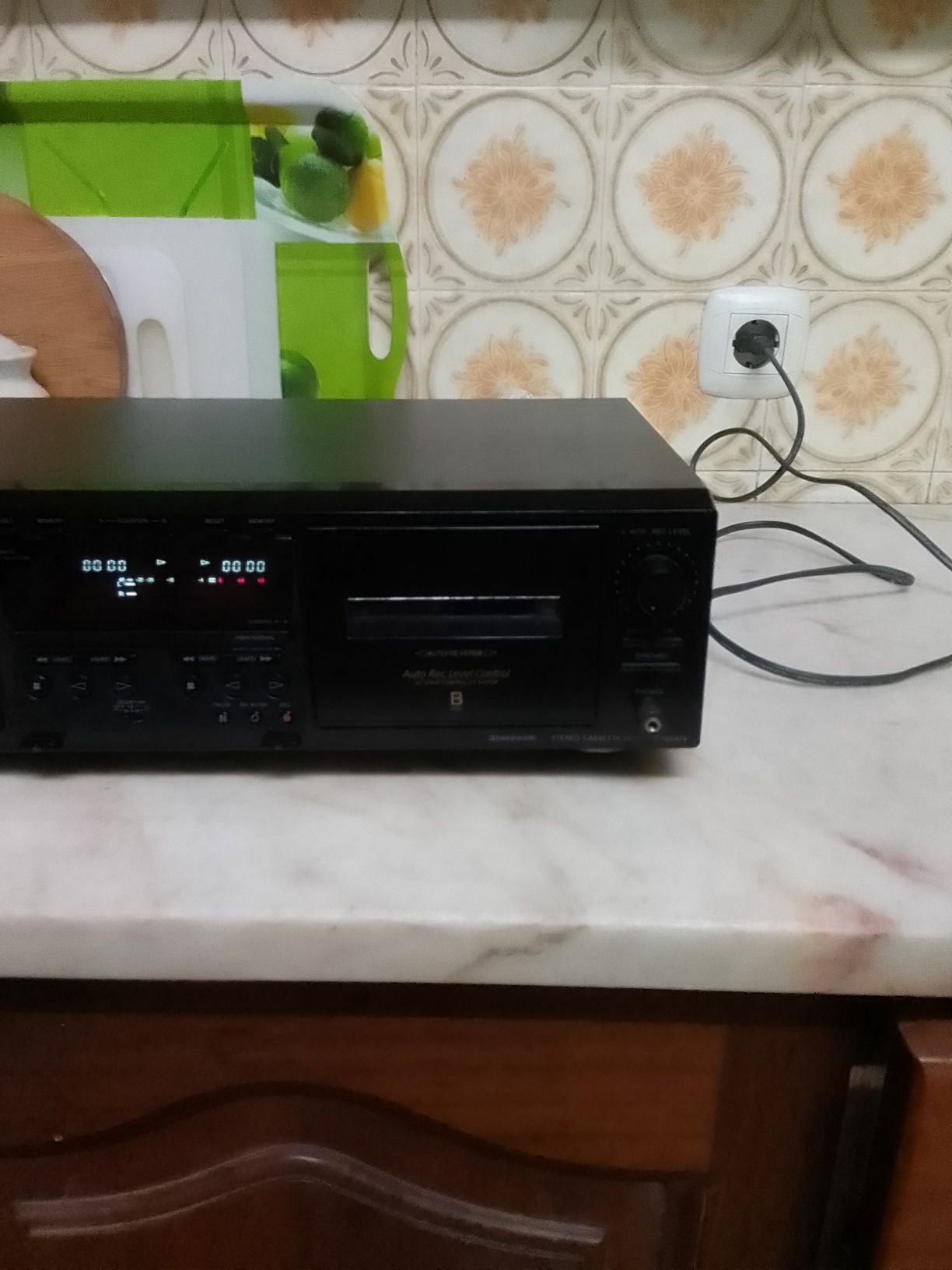 Sony stereo double cassette deck TC we475
