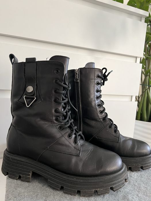 Зимові чоботи на хутрі Gino Figini 41 розмір