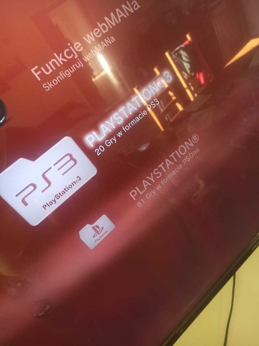 Konsola PS3 Slim CECH-2504B HEN 320GB + oryginalny niebieski pad