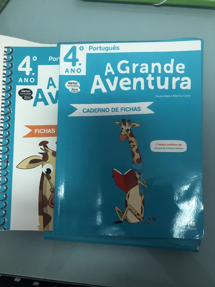 Livro de Fichas GRANDE AVENTURA - 4. Ano