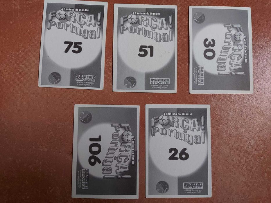 Cromos Euro 2016 e Força Portugal (Mundial 2002)