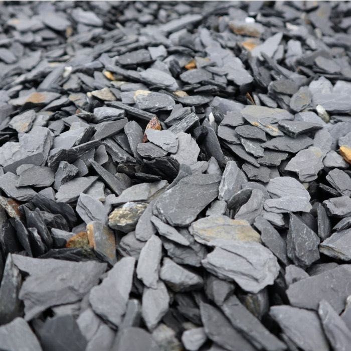 CZARNA KORA KAMIENNA Antracytowa Grys Żwir Kamień do Ogrodu Legionowo