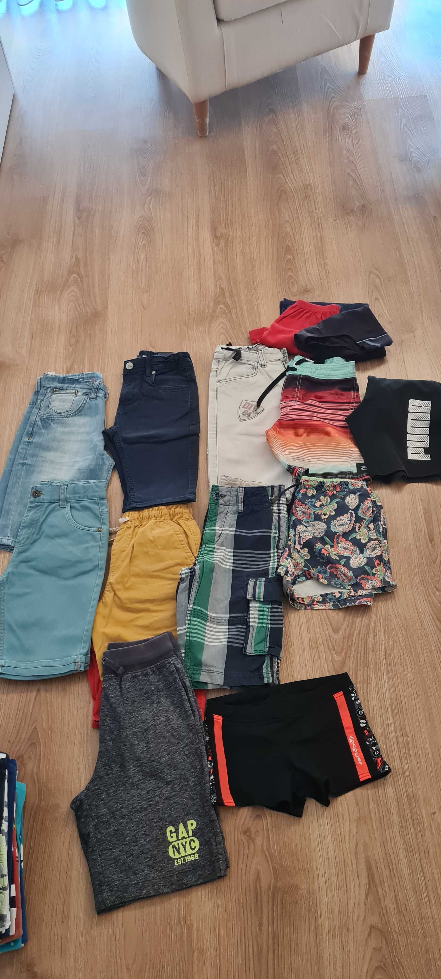 Lote de varia roupas menino 8 anos