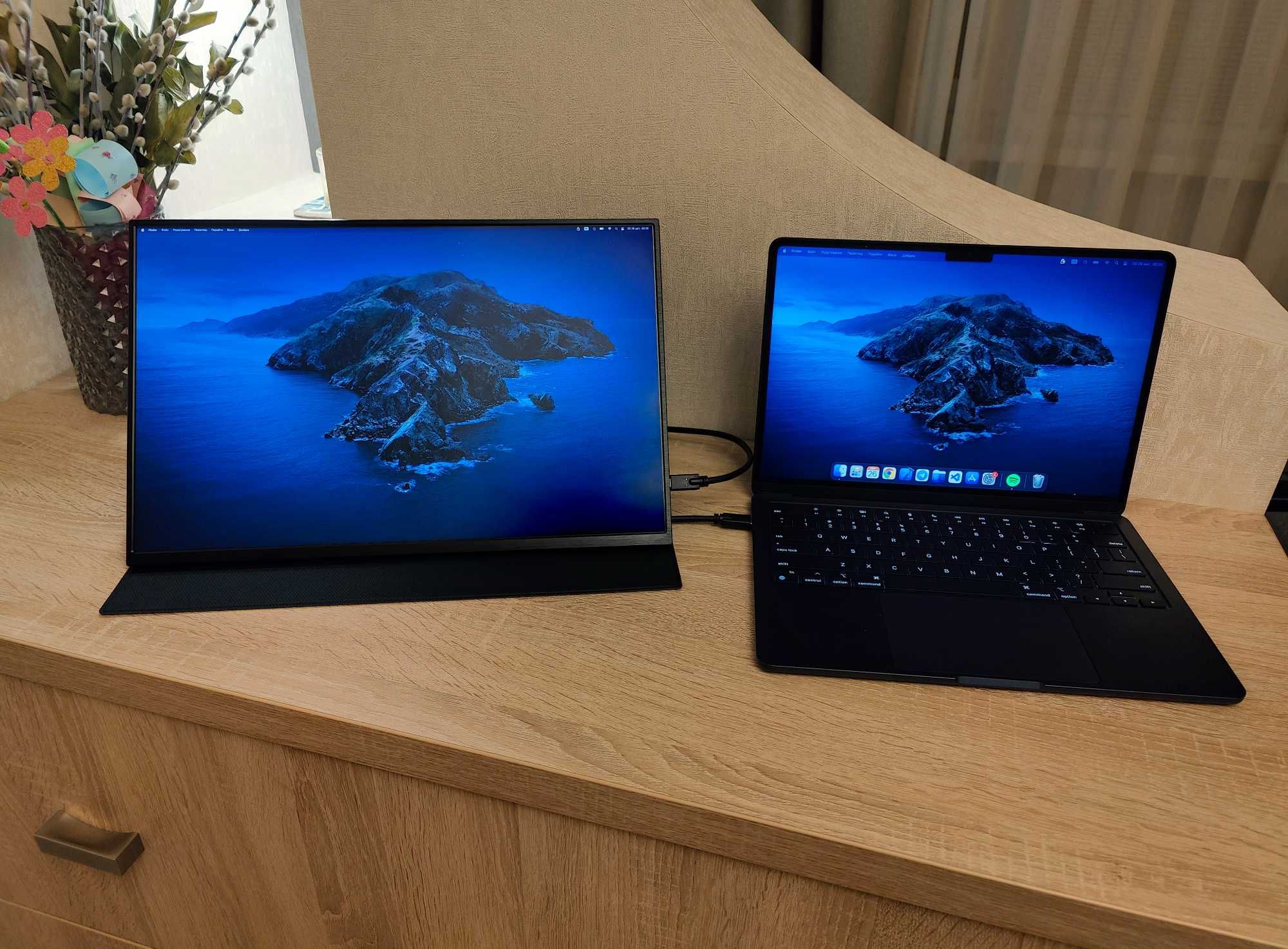 Портативний монітор UPERFECT UGame K118 18'' 2K 144Hz IPS | З ДЕФЕКТОМ