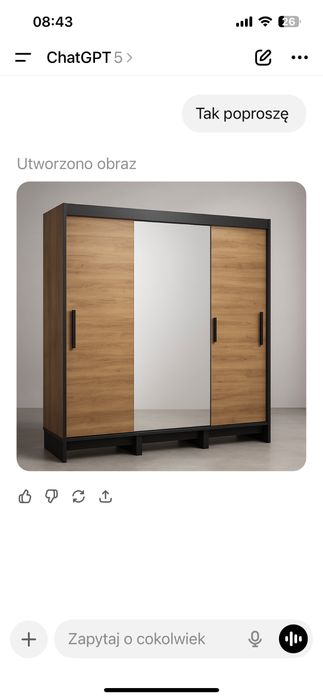 Szafa , garderoba loft