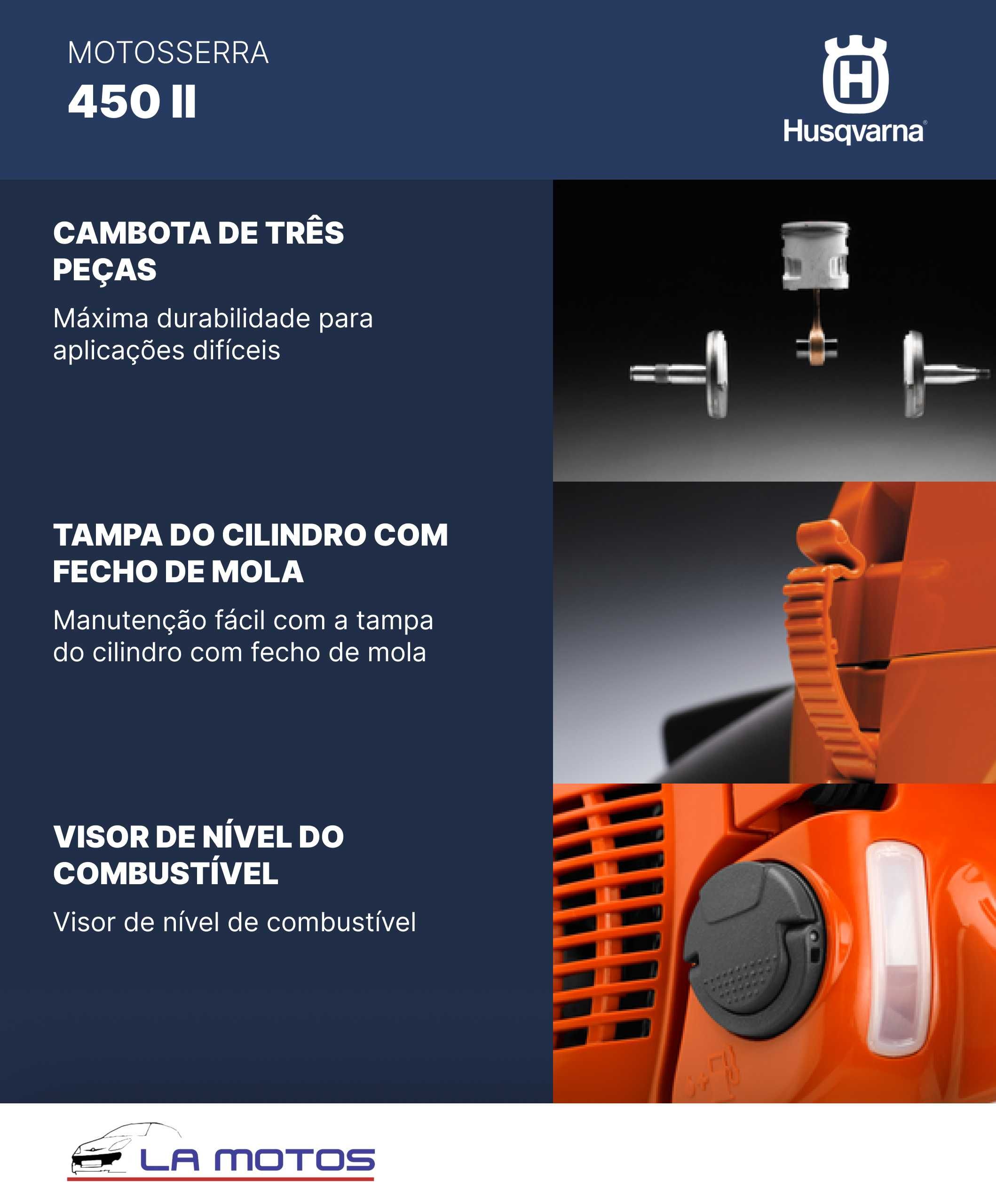 Motosserra Husqvarna 450 II New
