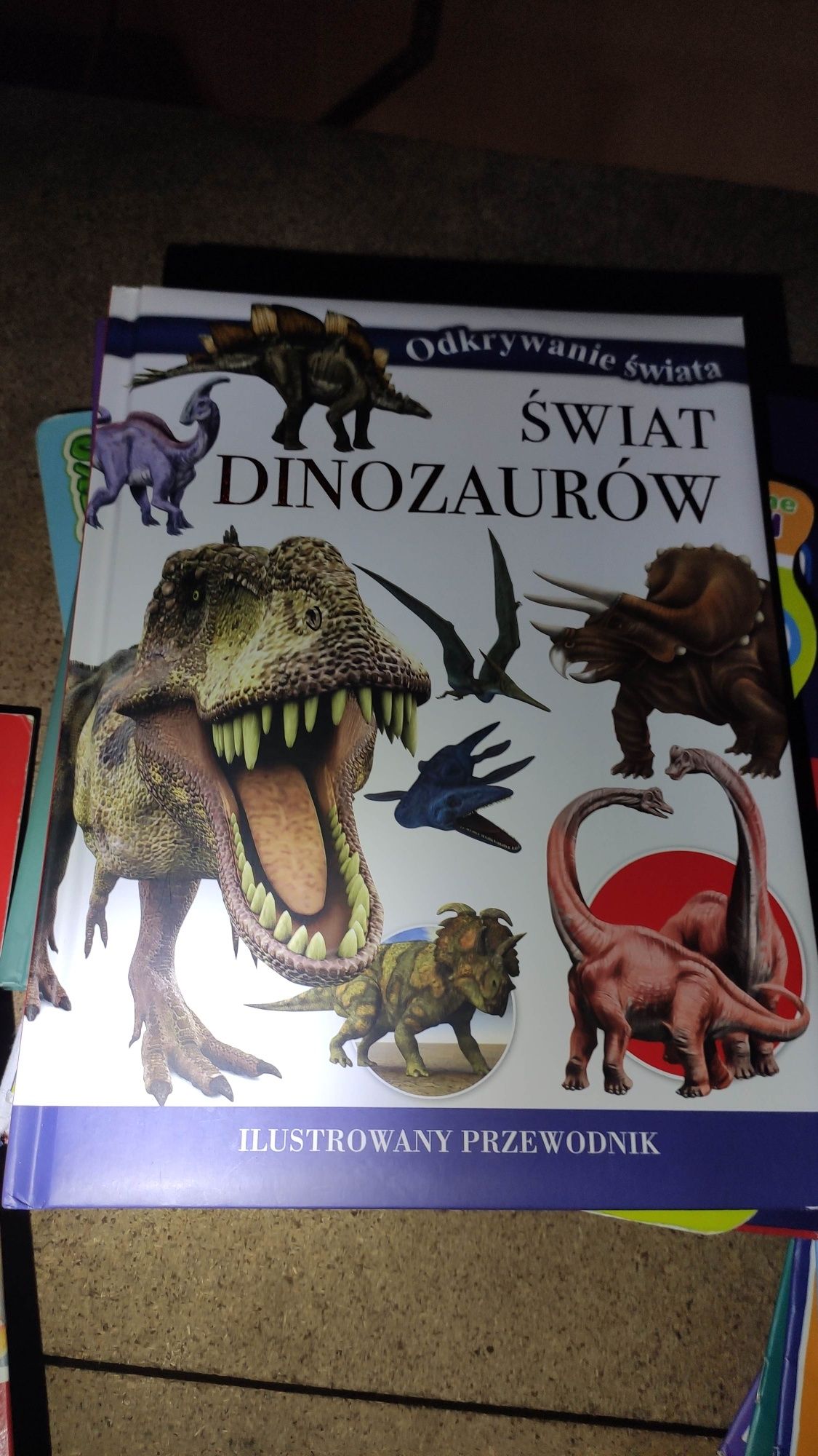 Książka Świat dinozaurów Ilustrowany przewodnik