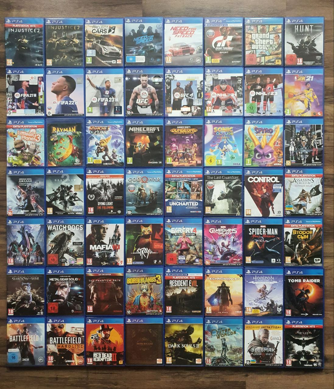 Ігри  та   стілбуки   на  PS4/PS5.       Ціна за комплект