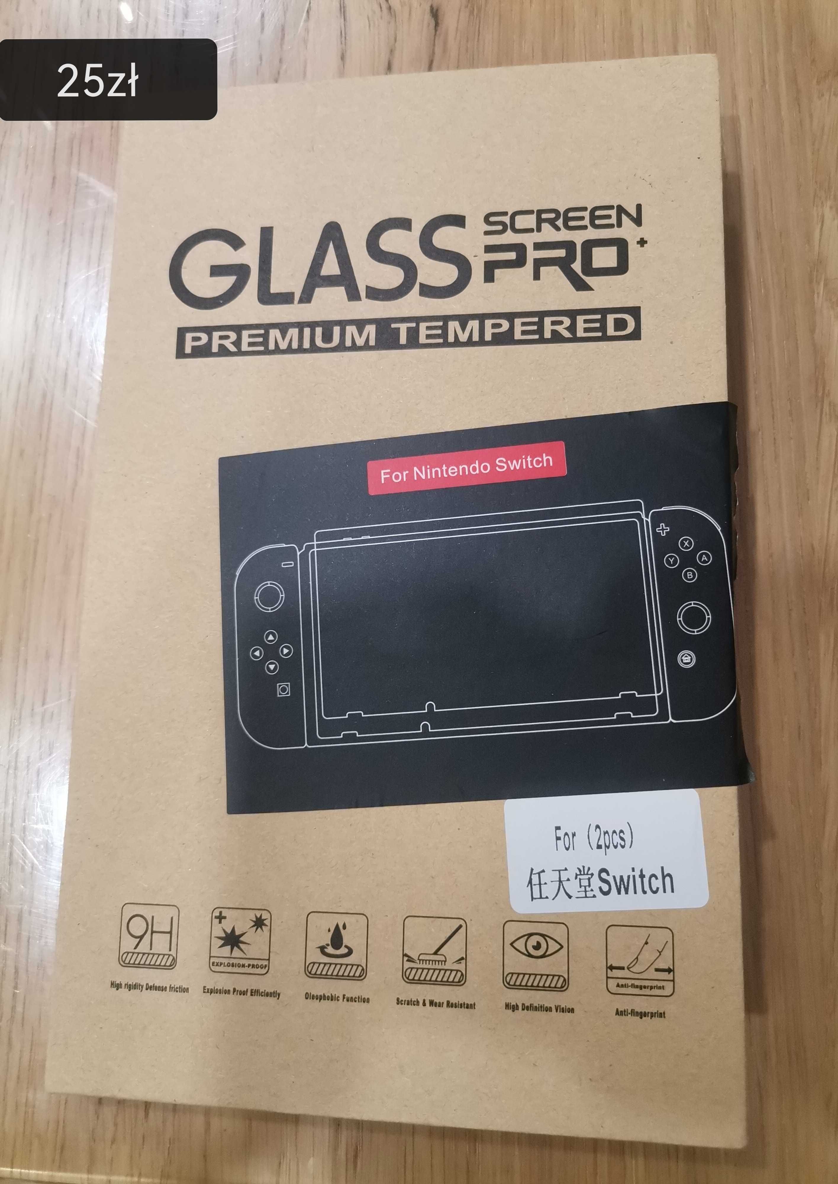 Etui/case/pokrowiec do Nintendo Switch i szkło ochronne