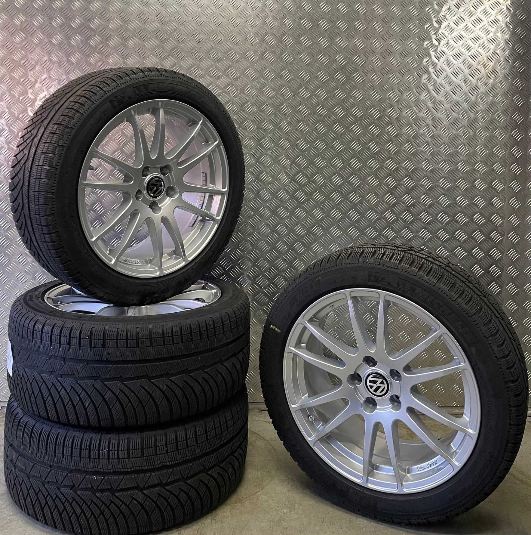 Koła  Vw Skoda Audi 8,5x18 ET30 5x112 Michelin Adax Koźle