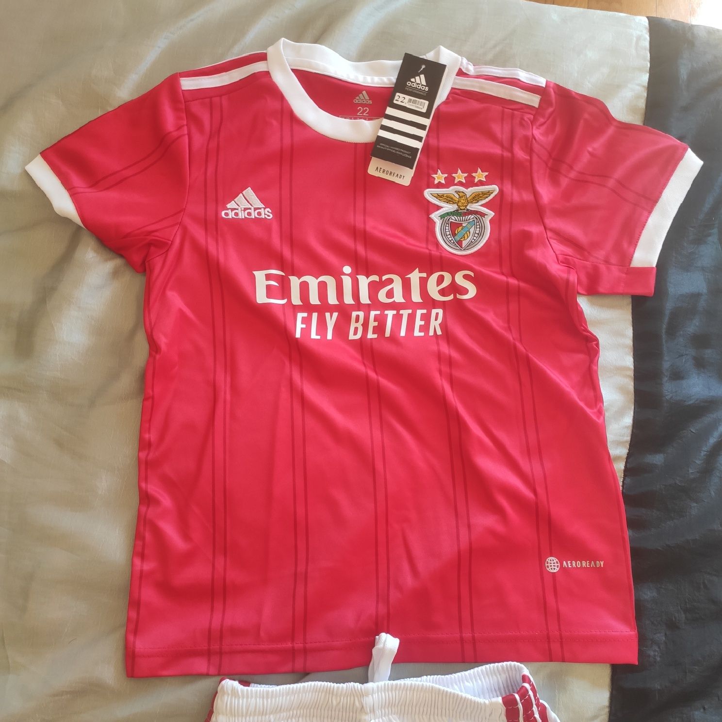 Equipamento Novo Benfica 6/7 anos Nome LUCAS