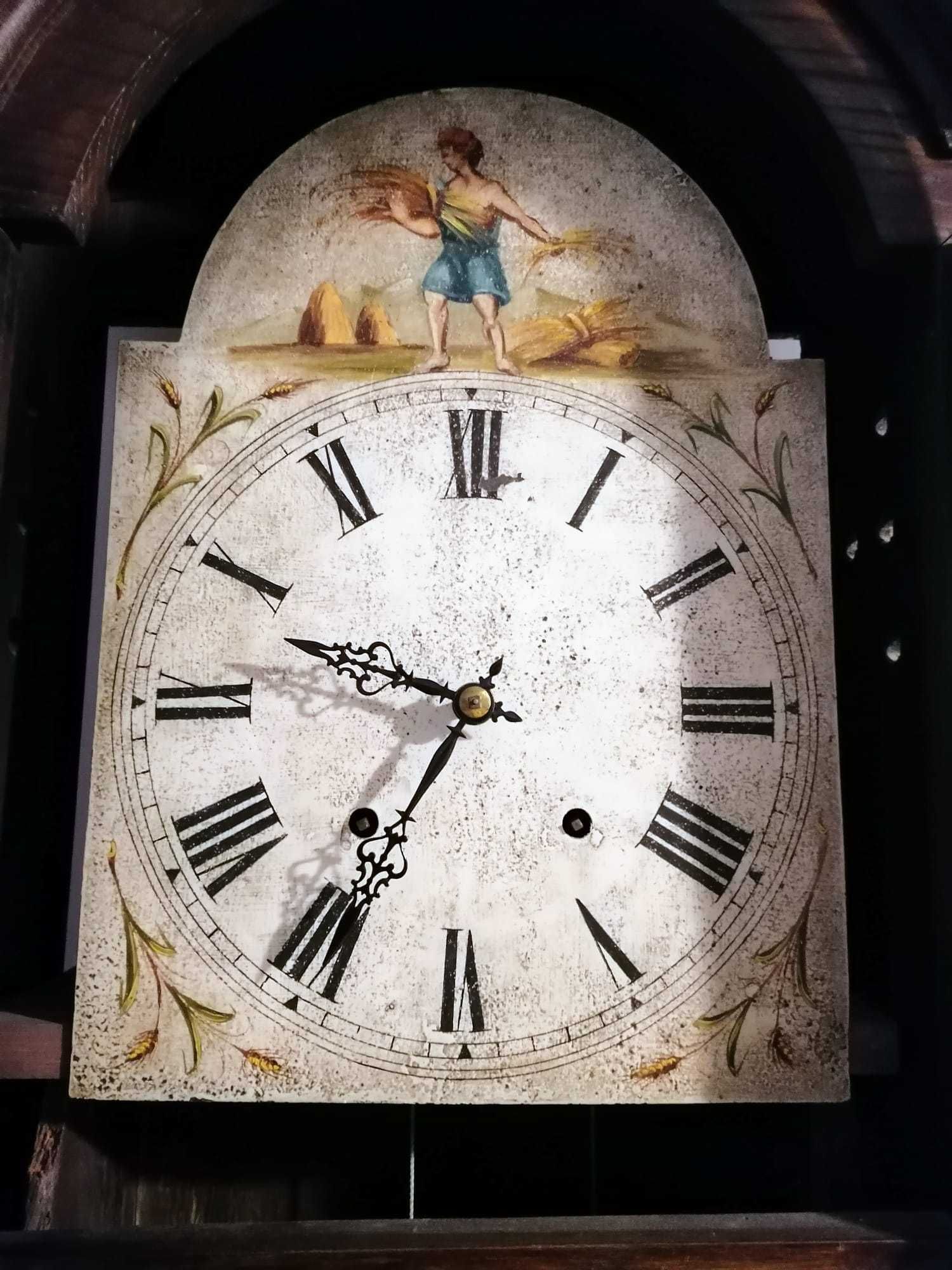 Relógio Francês de Pé Alto Séc XIX Raro