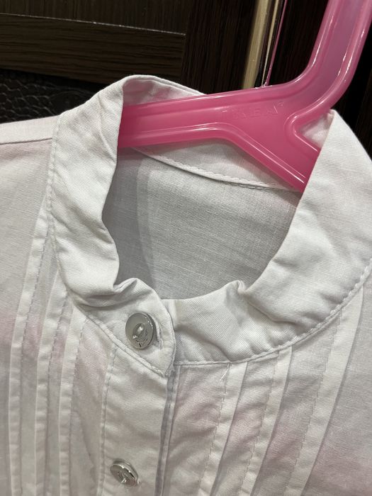 Блуза шкільна для дівчинки 6-7 років, стан нової