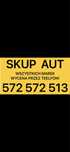 Skup aut super ceny
