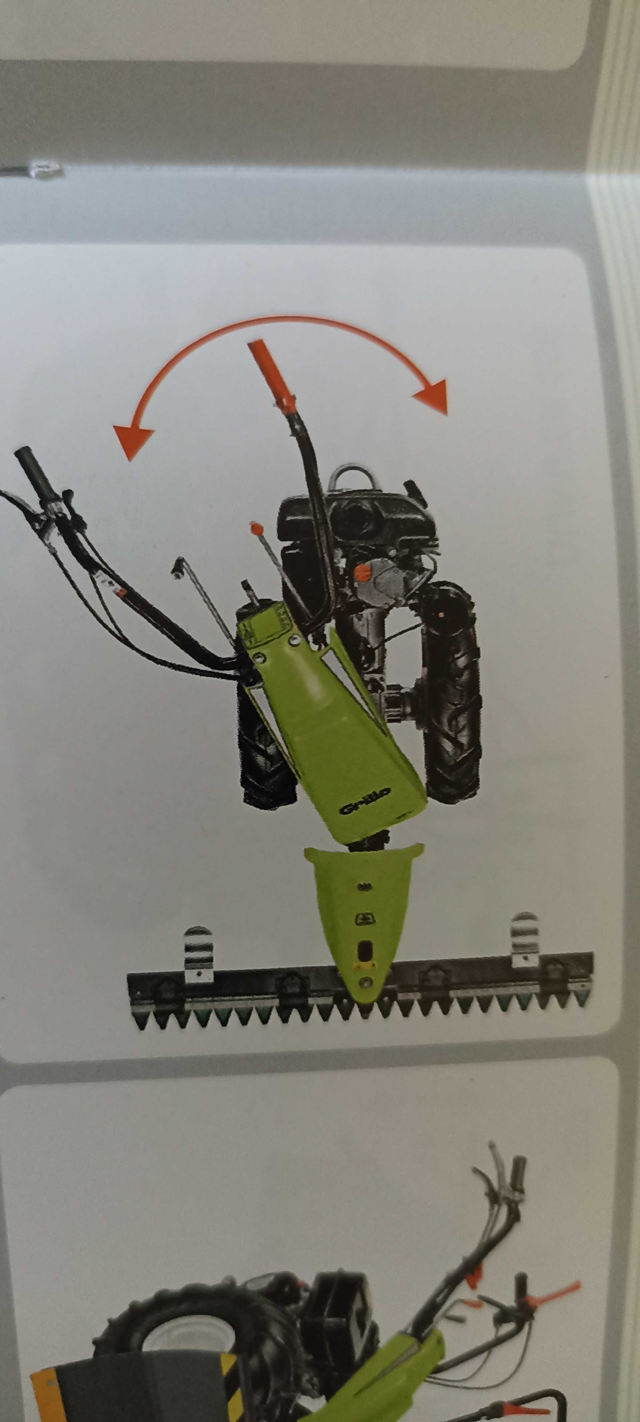 Мотоблок косарка grillo GF1