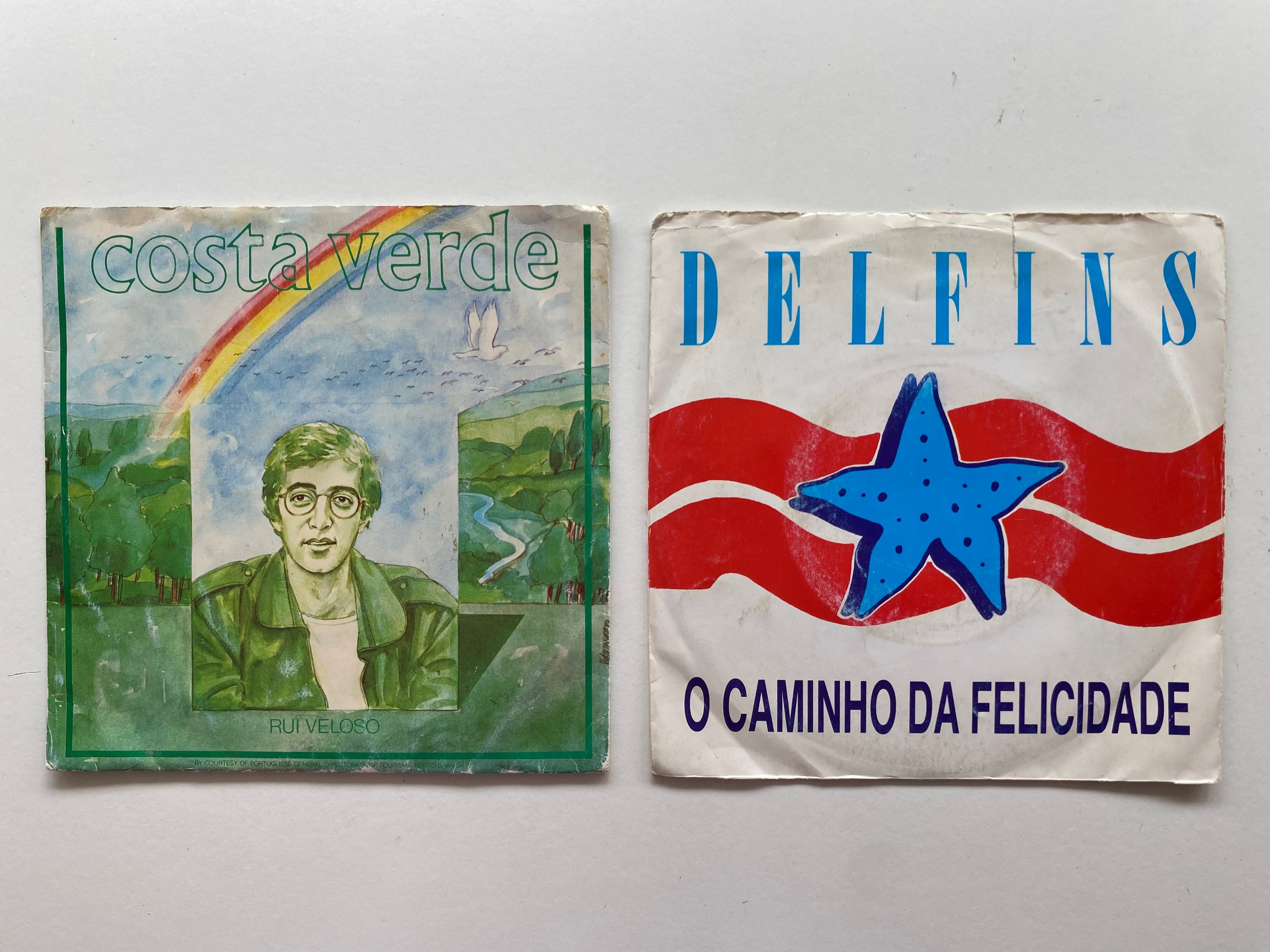 Discos de vinil Delfins e Rui Veloso