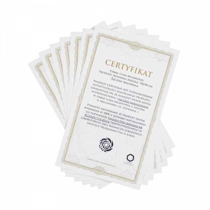 AC5-085 Apaszka Jedwabna Cieniowana, 55x55cm