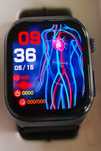 NOWY zegarek smartwatch z pomiarem tętna pompujący pasek