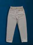 Kremowe jeansy z wysokim stanem, rozmiar 32/XXS High waist jeans