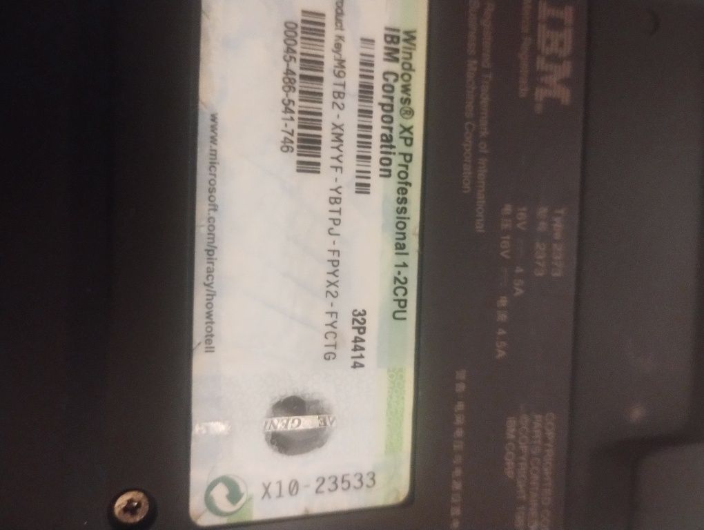 Laptop.      IBM