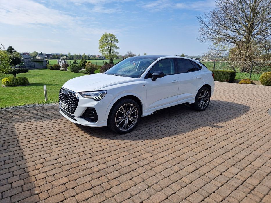 Audi Q3 Audi q3 sportback 230km biala perla