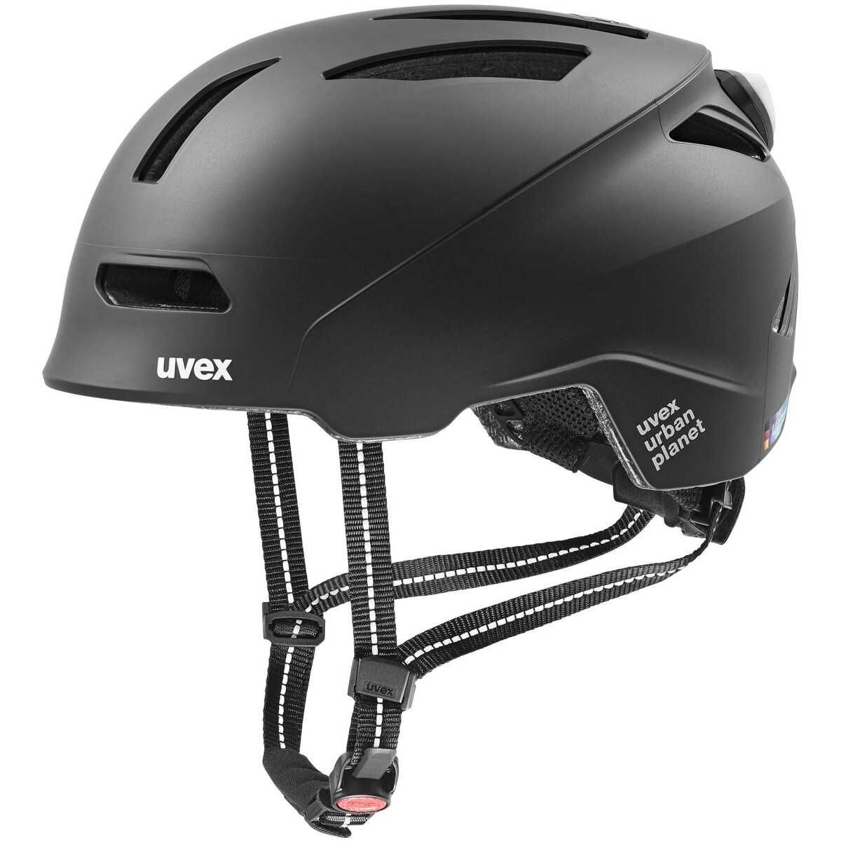 Kask Uvex Urban Planet LED black matt 54 - 58