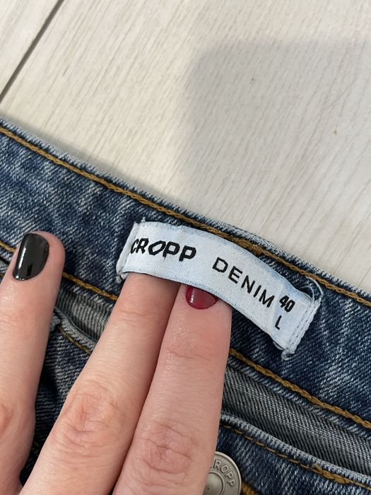 Spodnie jeansy flare