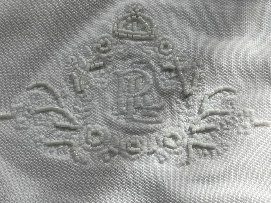 Ralph Lauren logo polo shirt. Поло коттон с вышивкой р М