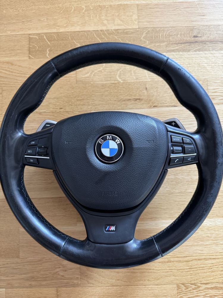 М кермо BMW F10 з пелюстками м руль с лепестками