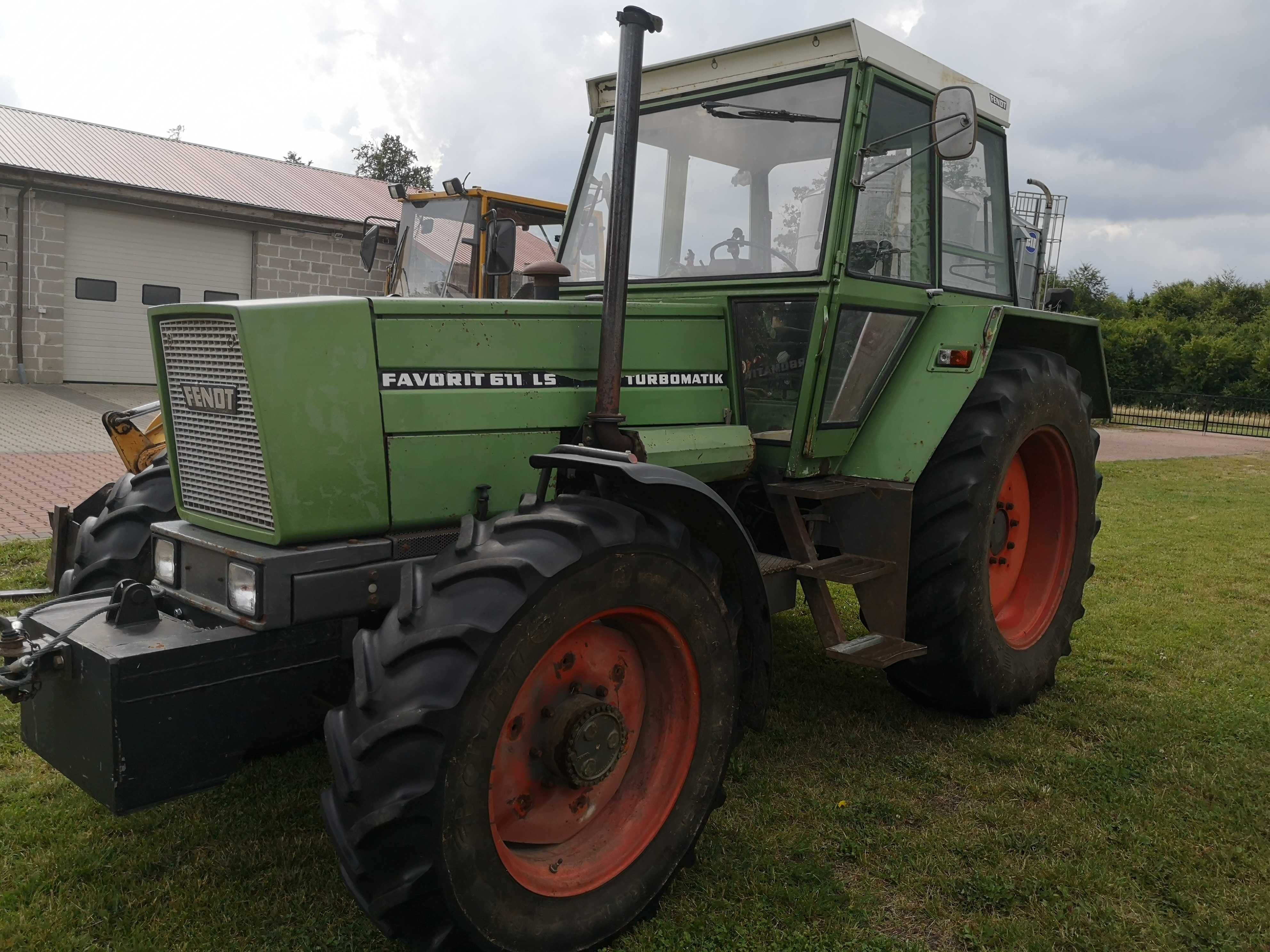ciągnik rolniczy Fendt Favorit 611 LS Turbomatik 4x4