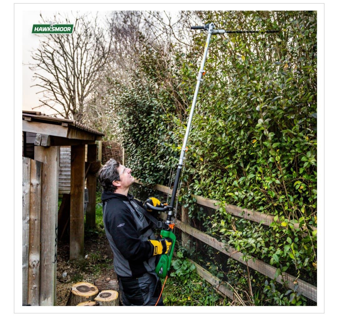Elektryczne nożyce do żywopłotu Hawksmoor 1010 W i 45 cm