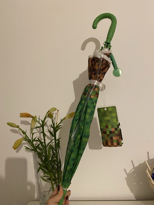 Parasolka minecraft game smiki 66 cm dla dziecka