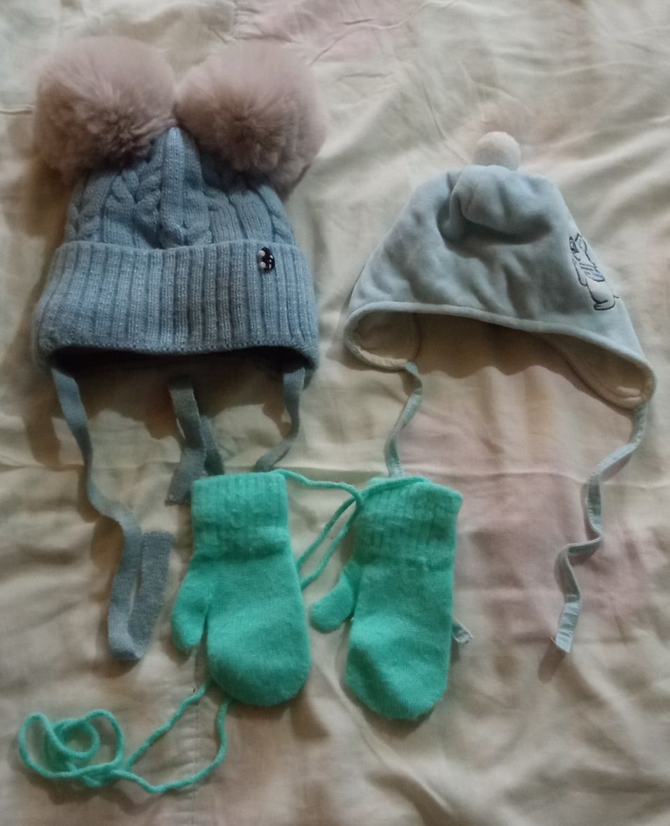 Набір шапочка зимова дитяча