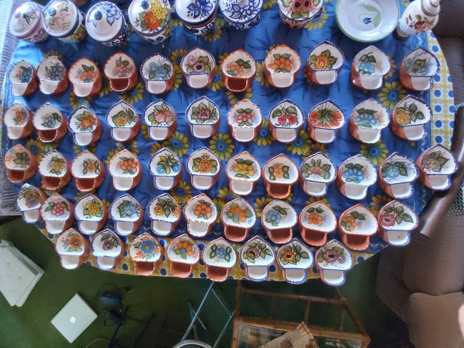 Loiça barro alentejana pintada à mão diversa anuncio 1